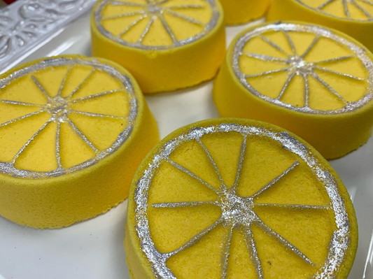 Lemon Slice Bath Bomb