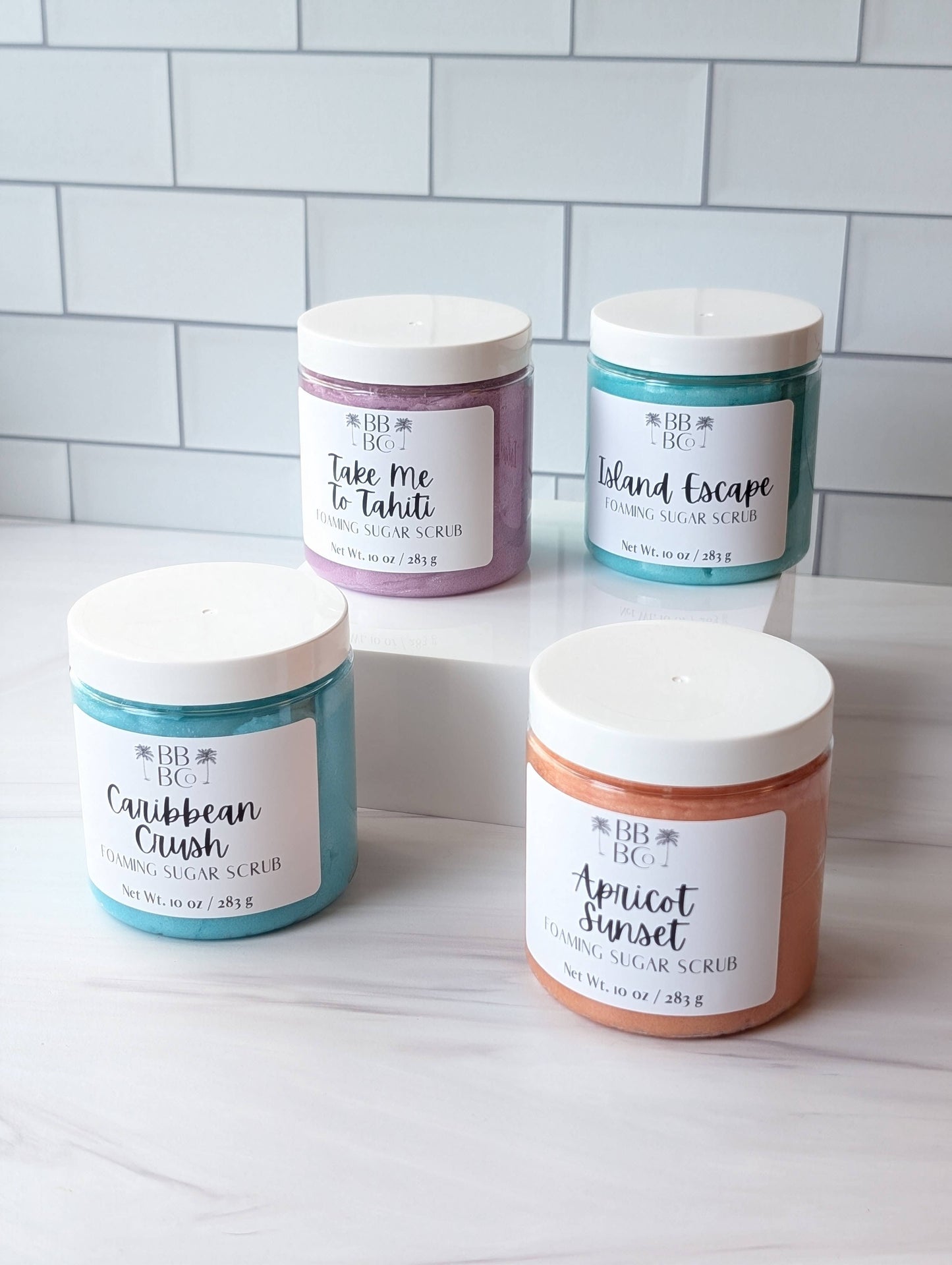 Apricot Sunset Foaming Sugar Scrub