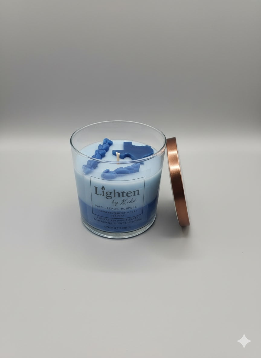 Southern Belle Candle x Bluebonnet Blooms Boutique