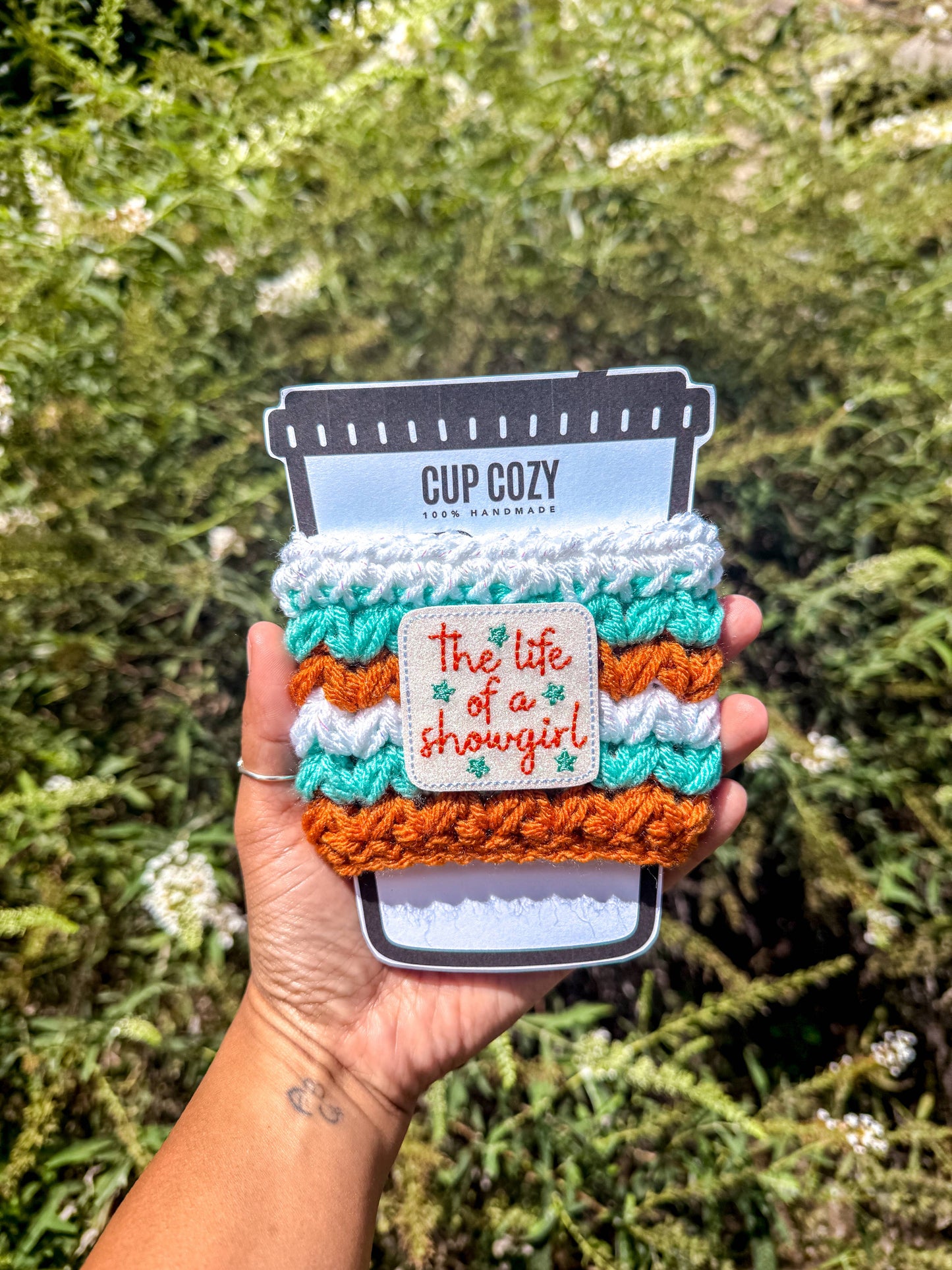 The Life of a Showgirl Cup Cozy - Eras Tour Gift - Swift