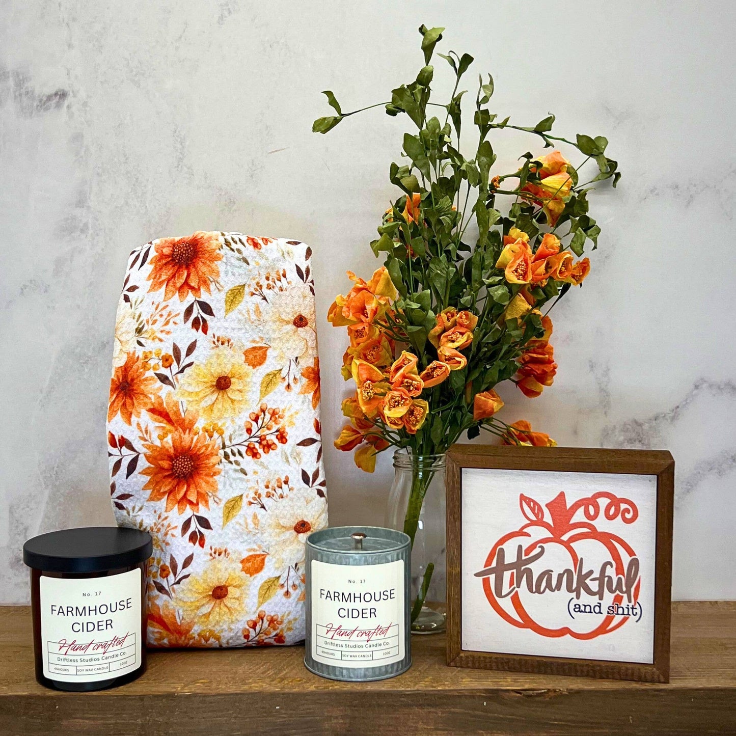 Farmhouse Cider Fall Farmhouse Candle - Halloween Candles