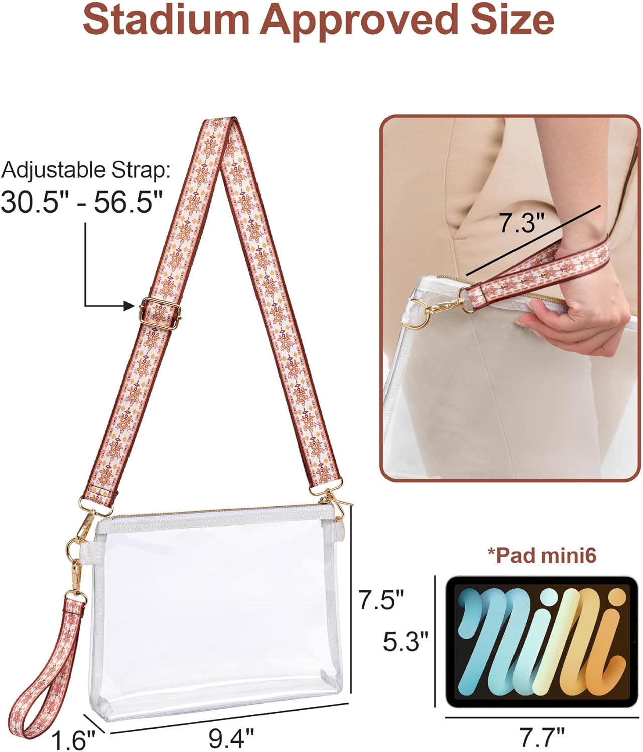 Rodeo Ready Clear Bag