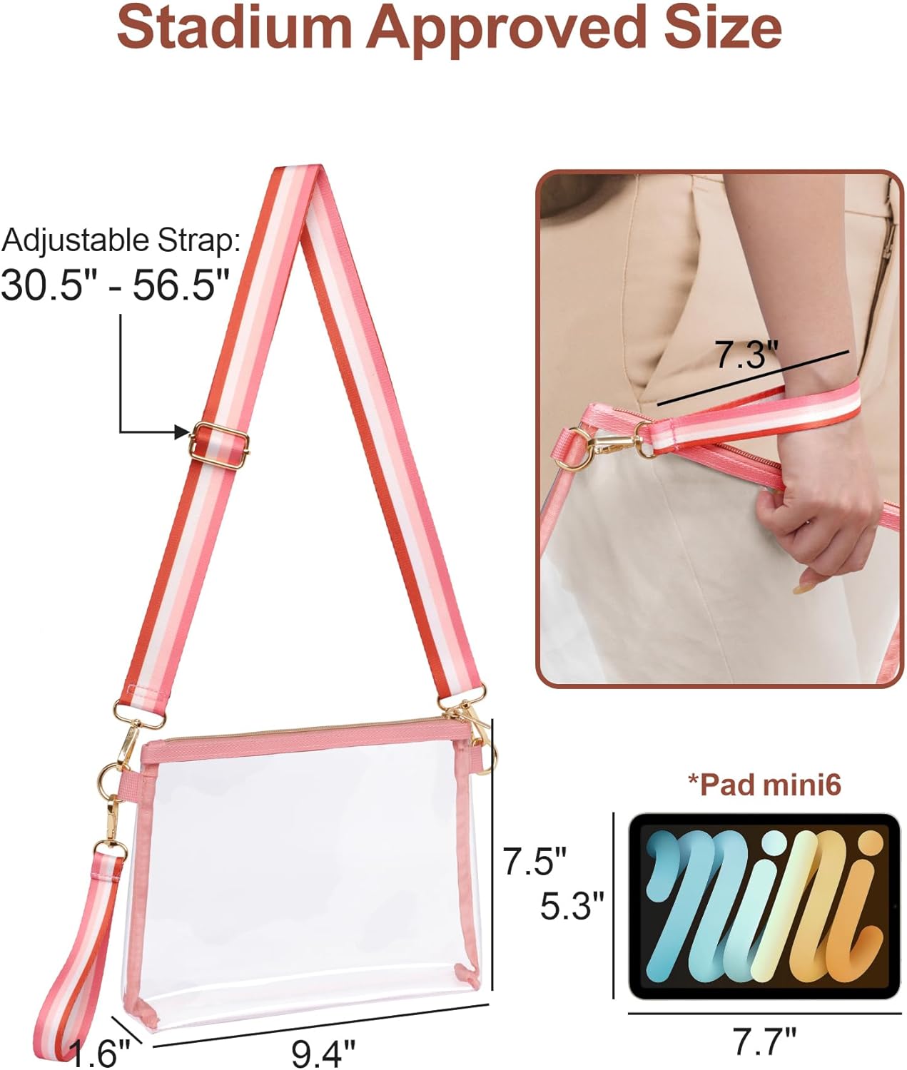 Rodeo Ready Clear Bag