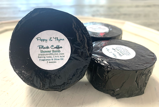 Black Coffee Shower Bomb/Steamer