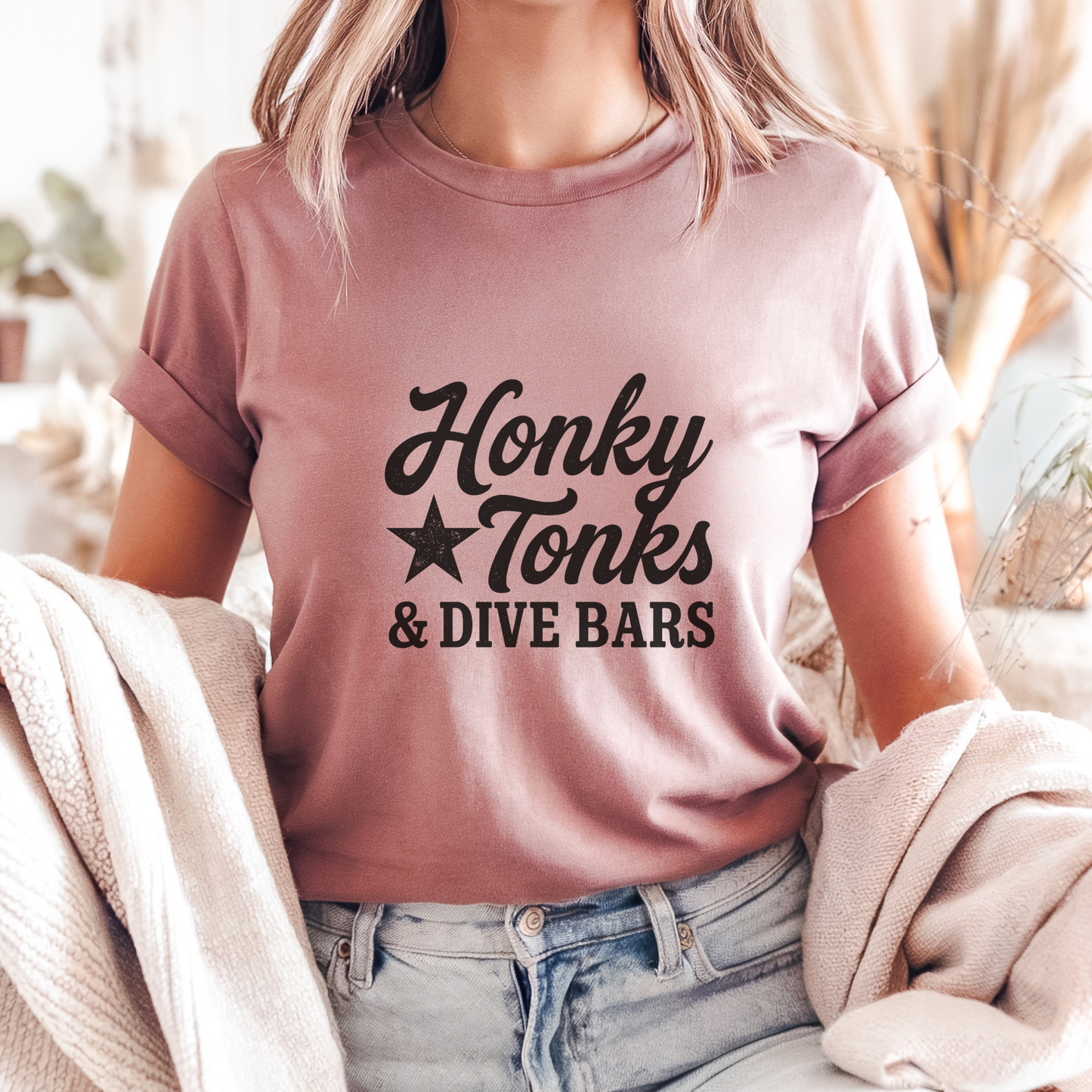 Honky Tonks and Dive Bars Graphic Tee