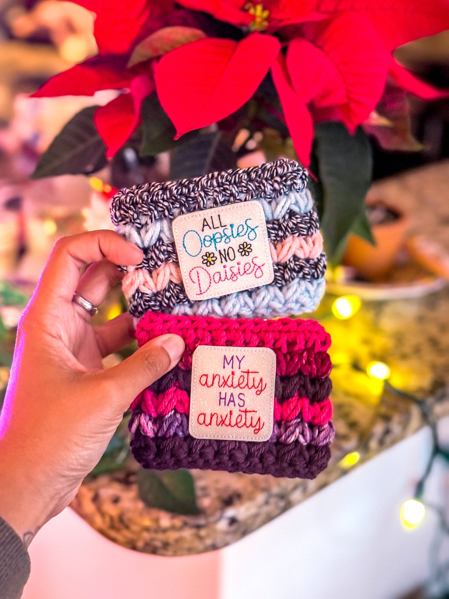 My Anxiety Has Anxiety Cup Cozy / Funny Gag Gift / Humor