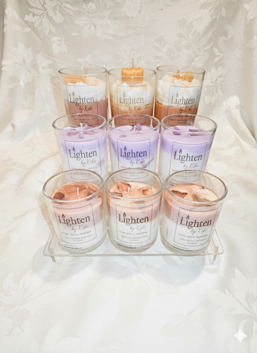 Lighten By KiKi Candle Collab