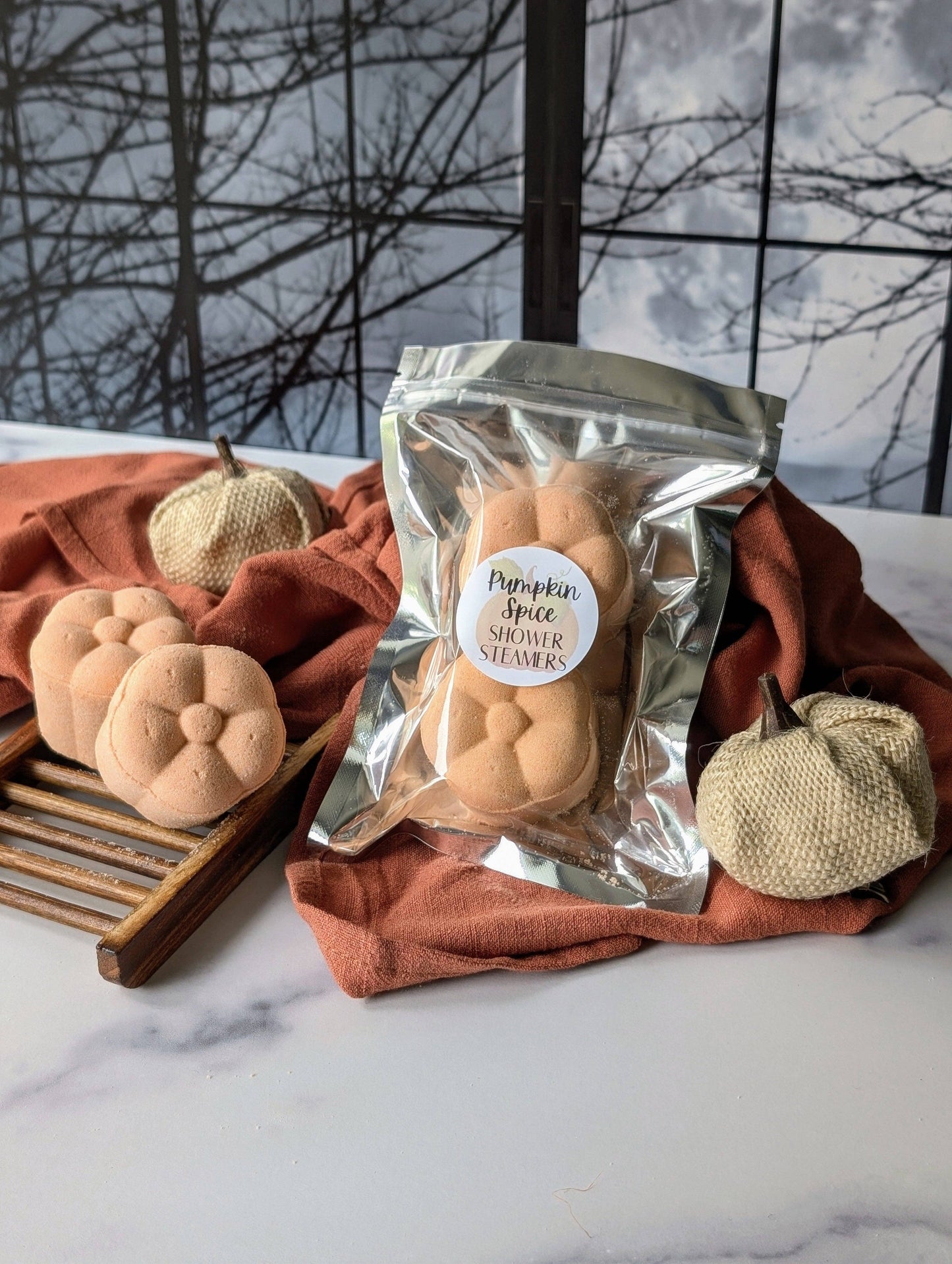 Pumpkin Spice Shower Steamers - Fall 2025
