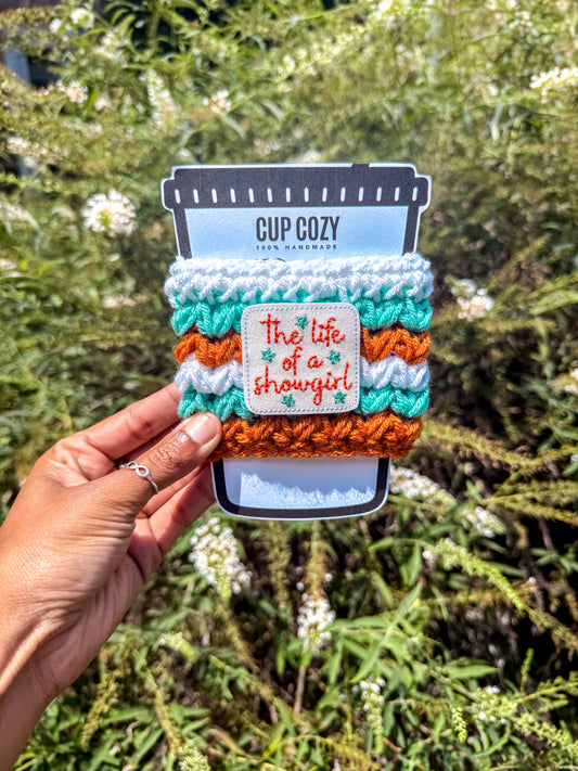 The Life of a Showgirl Cup Cozy - Eras Tour Gift - Swift