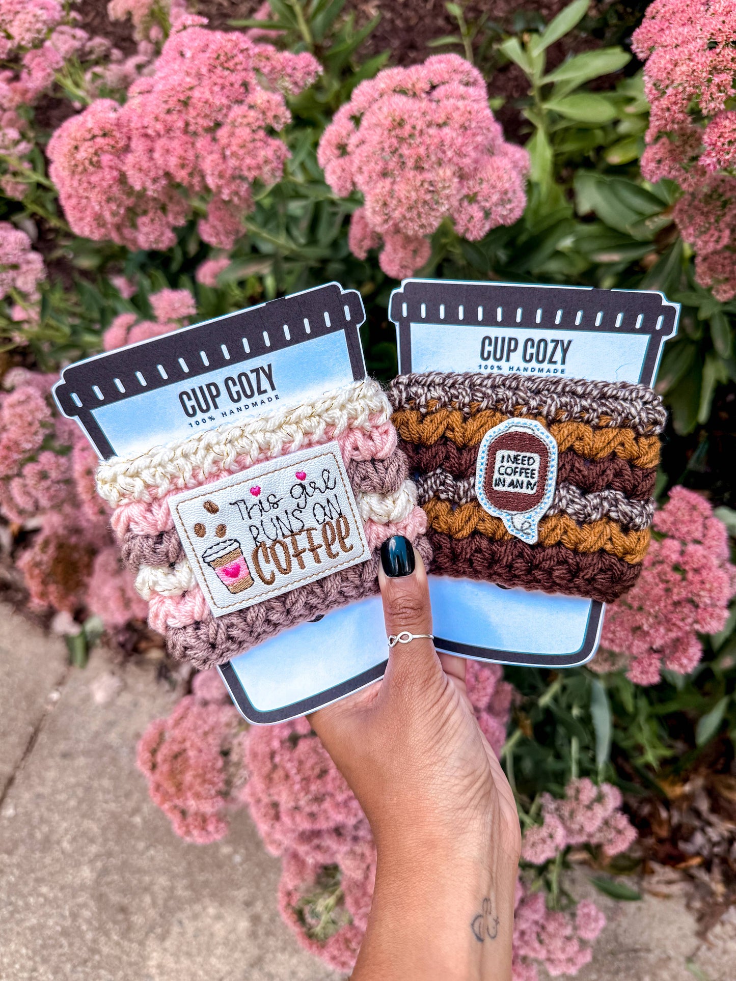 This Girl Runs on Coffee Cozy / Coffee Love Gift