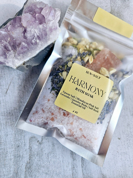 Harmony Bath Soak - Bath Salts - Single Use