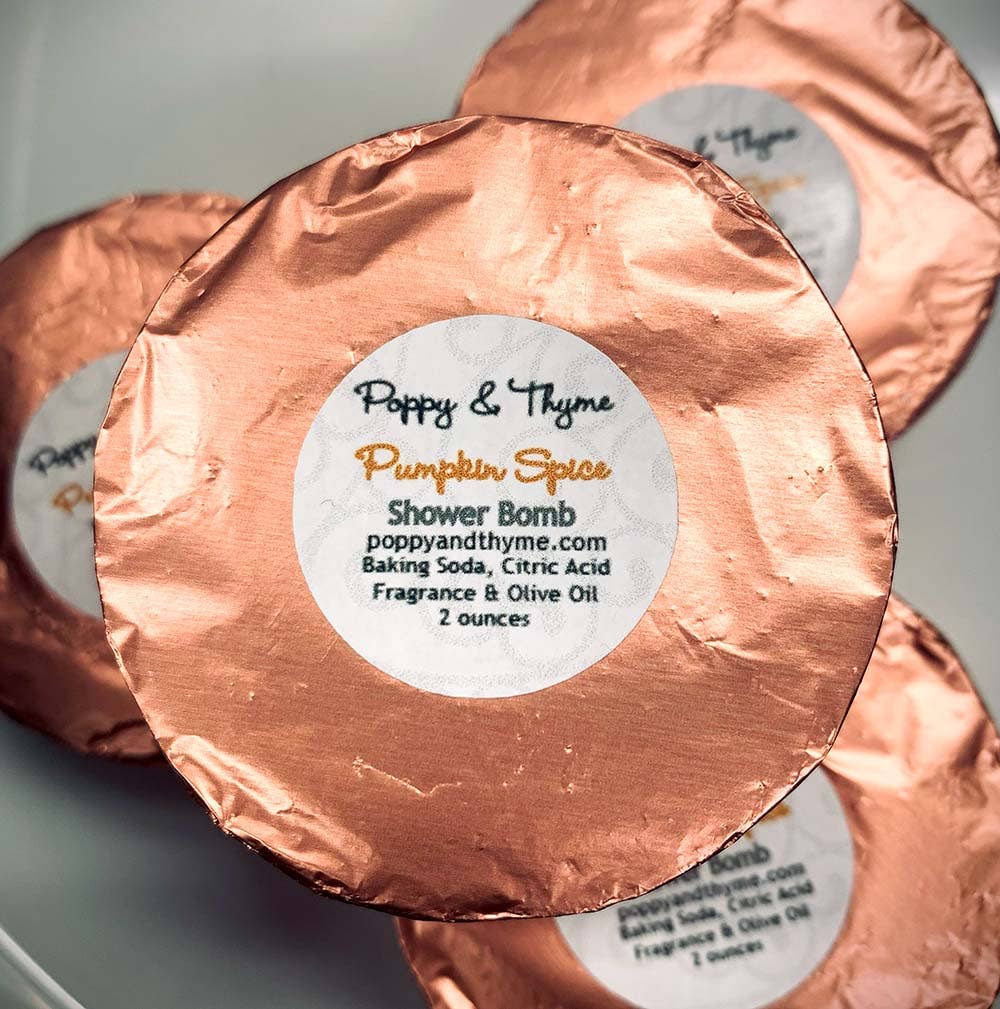 Pumpkin Spice Shower Bomb/Steamer