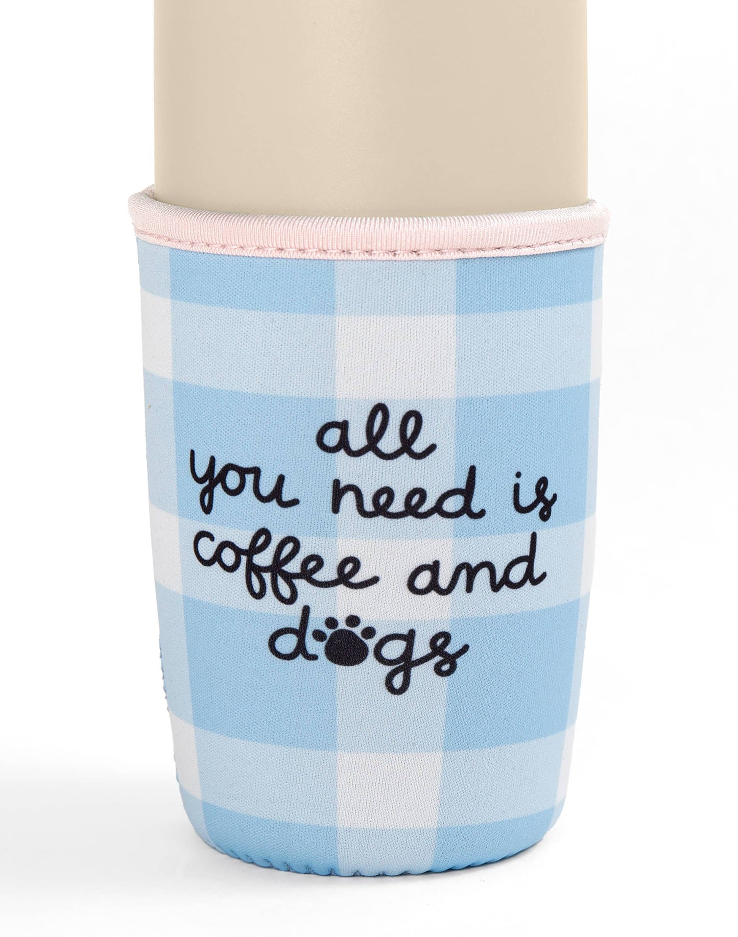 Coffee & Dogs Drink Sleeve