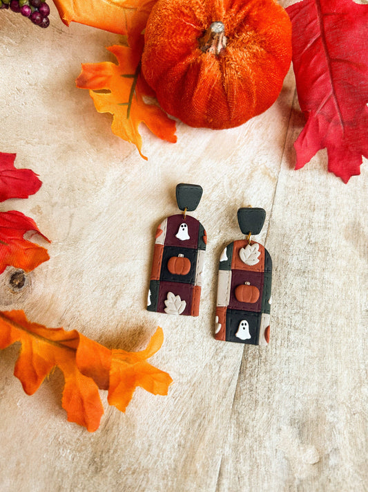 Falloween Quilt Dangles