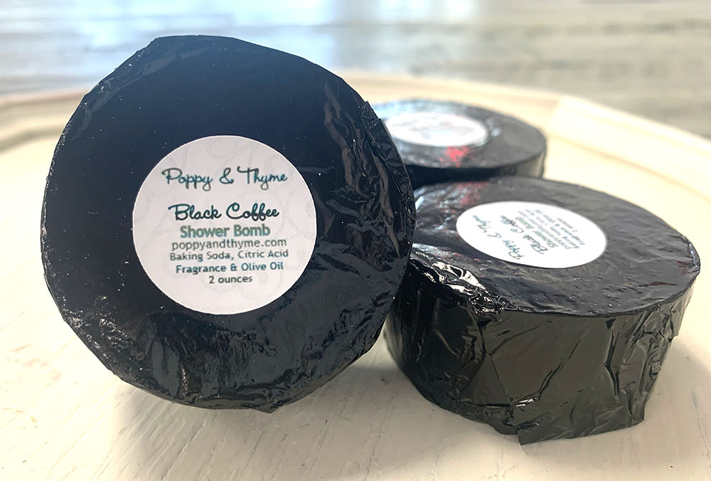 Black Coffee Shower Bomb/Steamer