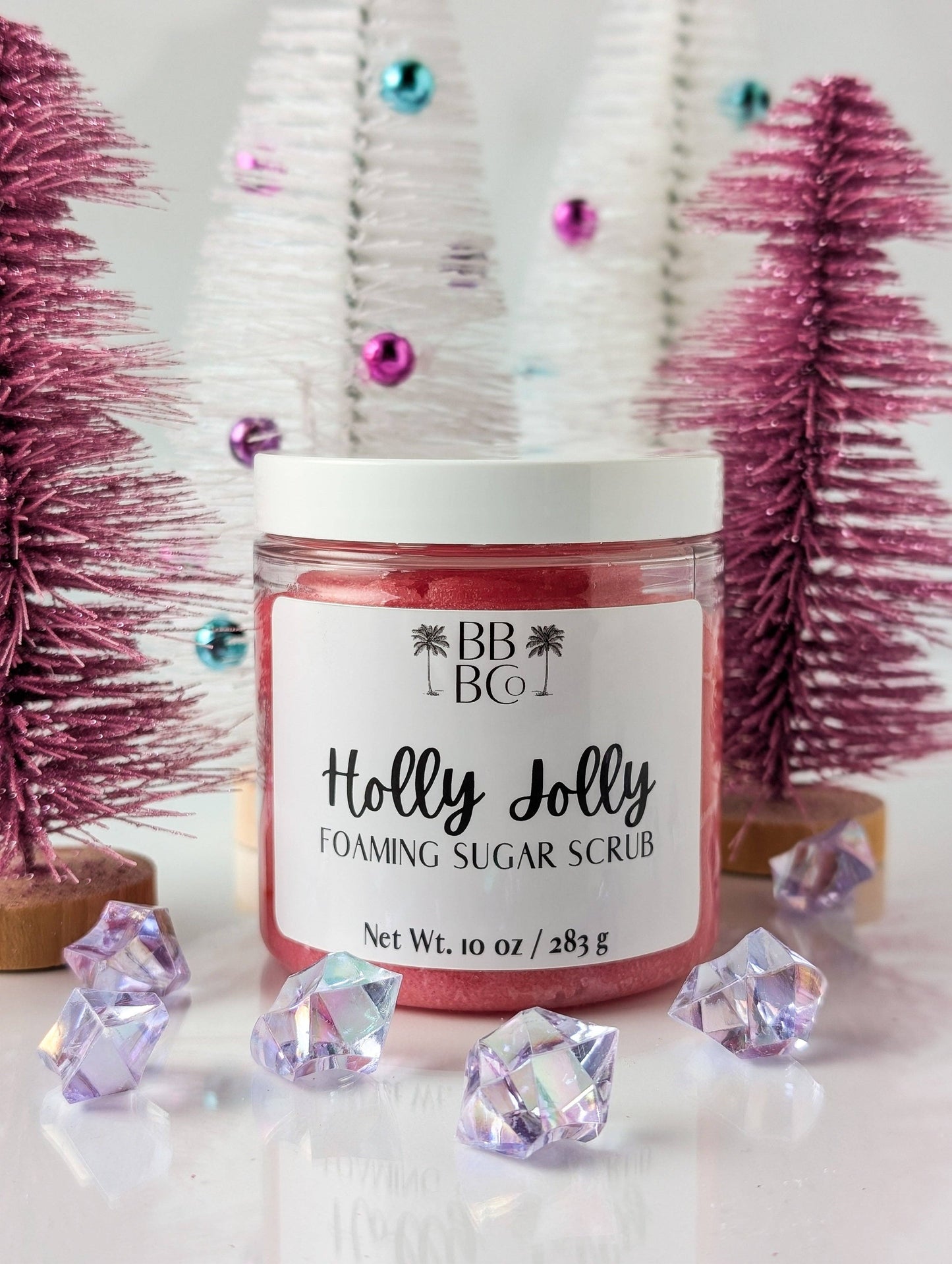 Holly Jolly Foaming Sugar Scrub - Christmas 2025