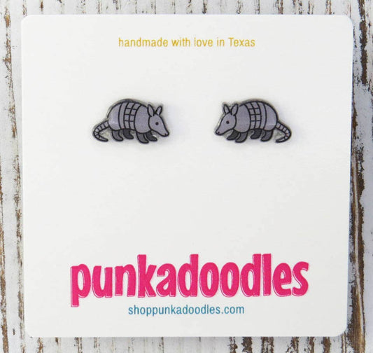 Armadillo Earrings