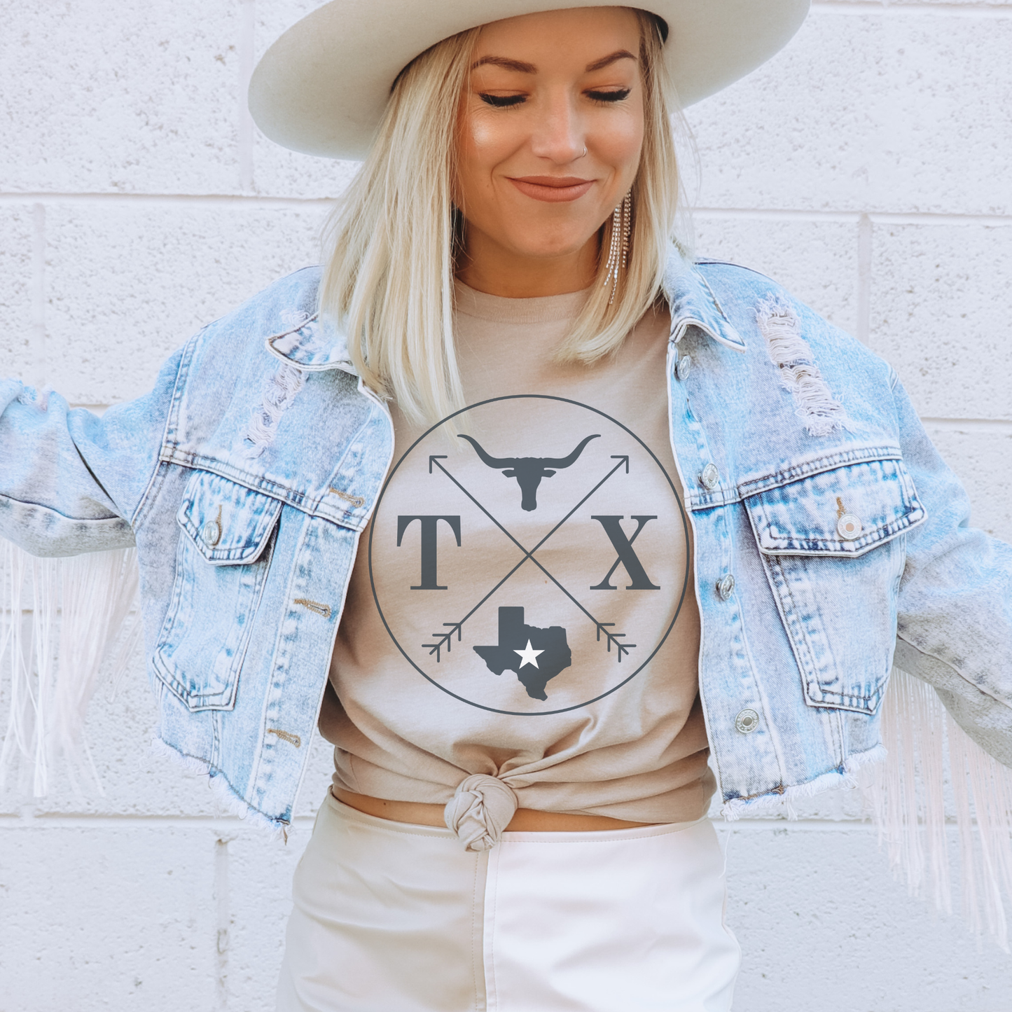 State of Texas Western Graphic T-Shirt