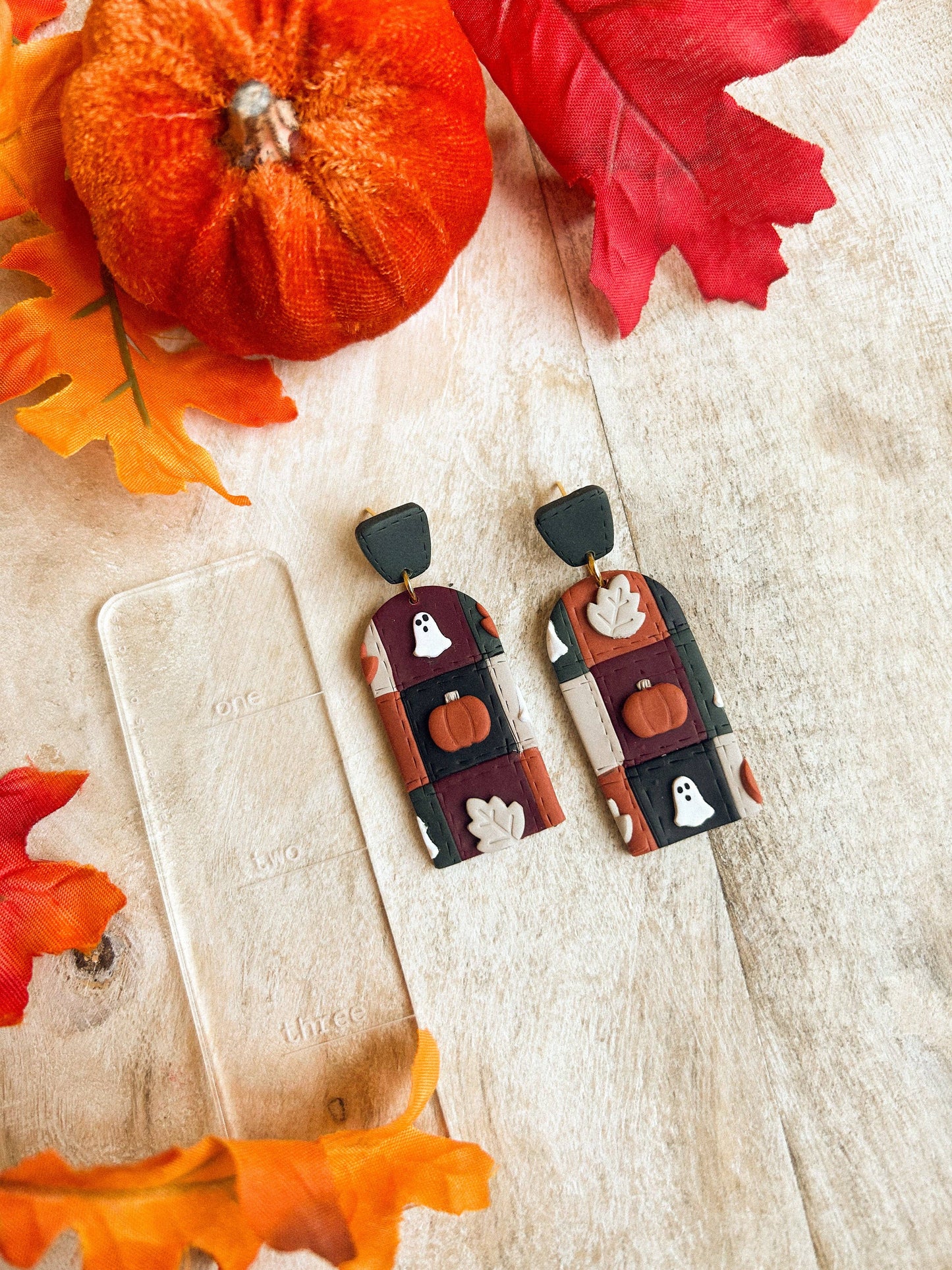 Falloween Quilt Dangles