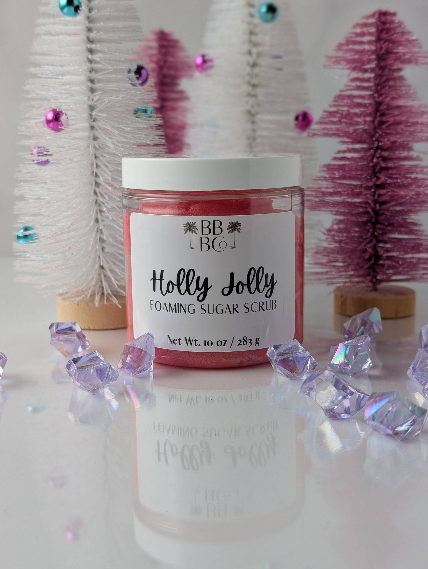 Holly Jolly Foaming Sugar Scrub - Christmas 2025